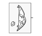 BB5Z7804480AA - Body: Side Panel for Ford: Explorer Image