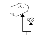 72160SDAA02ZC - Body: Handle, Inside for Honda: Accord Image