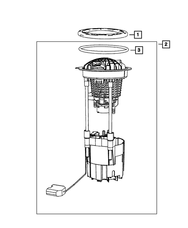 68754647AA - : Fuel Pump/Level Unit Module Kit for Mopar Image