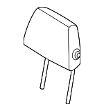 52205A2B9D7 - : 2023-2024 BMW X1 - Headrest for BMW: X1 Image