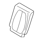 52205A3BE03 - : 2023-2024 BMW X1 - Seat Back Cover for BMW: X1 Image