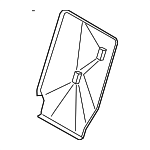 52205A13803 - Body: Seat Back Panel for BMW Image