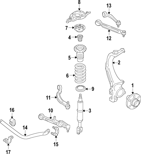 Suspension Components for 2017 Genesis G90 #2