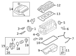 11428637821 - Engine: Housing Assembly Gasket for BMW Image