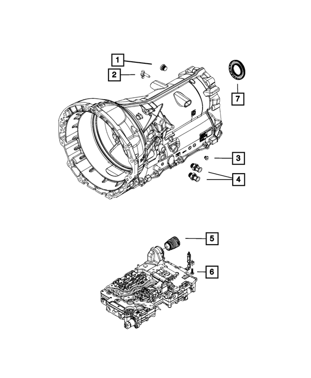 52854800AA - Transmission: Output Shaft Seal for Mopar Image
