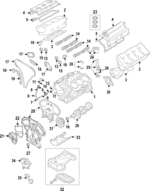 12111JK24A - Engine: Connecting Rod Bearing for Infiniti Image