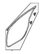 KD5359760D - Body: Door Weather-strip for Mazda: CX-5 Image