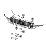 68408119AC - Electrical: Camera Bracket for Mopar Image