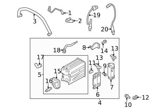 Evaporative System for 2010 Ford F-150 #0
