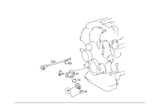 Cooling Water Pre-Heater for 1998 Mercedes-Benz E430 #0
