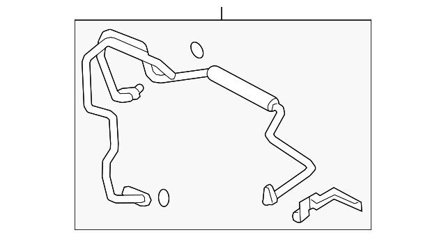 Rear Suction Hose - Nissan (92446-6JR0A)