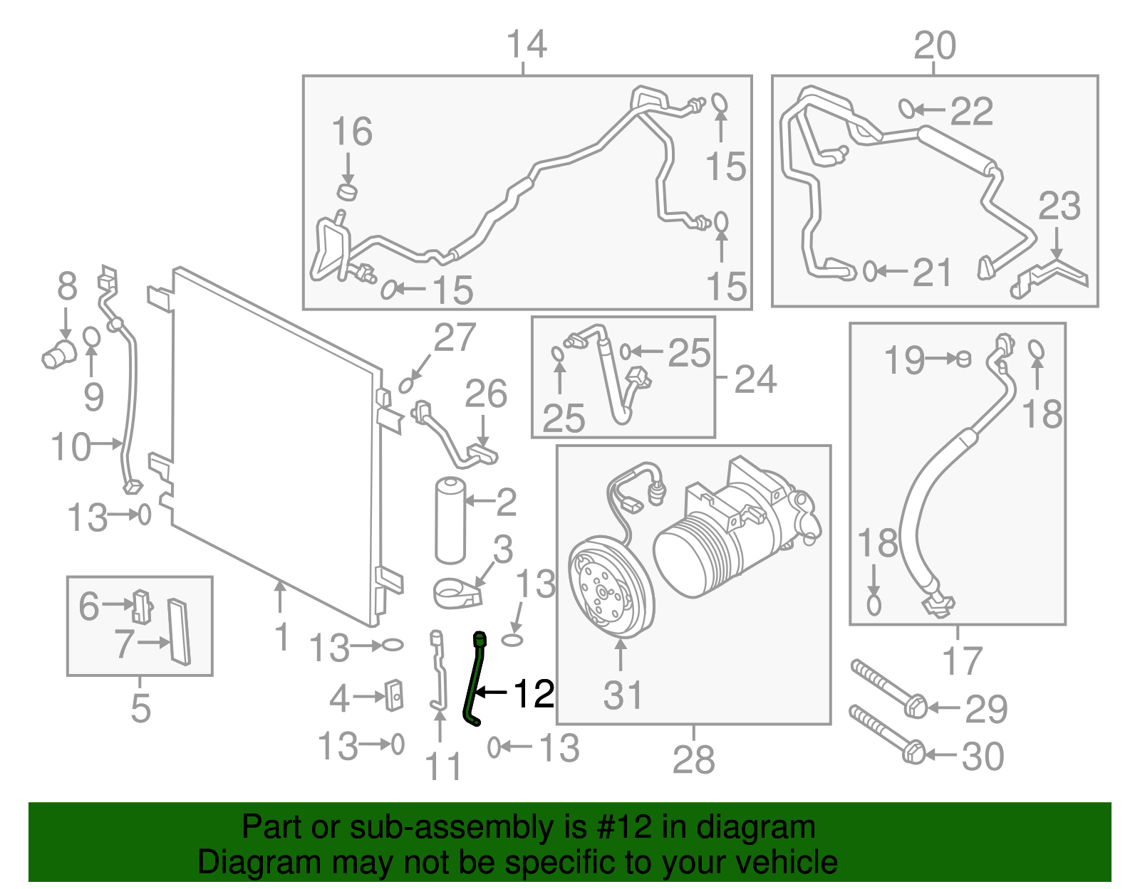 Liquid Line - Nissan (92446-1LA0D)