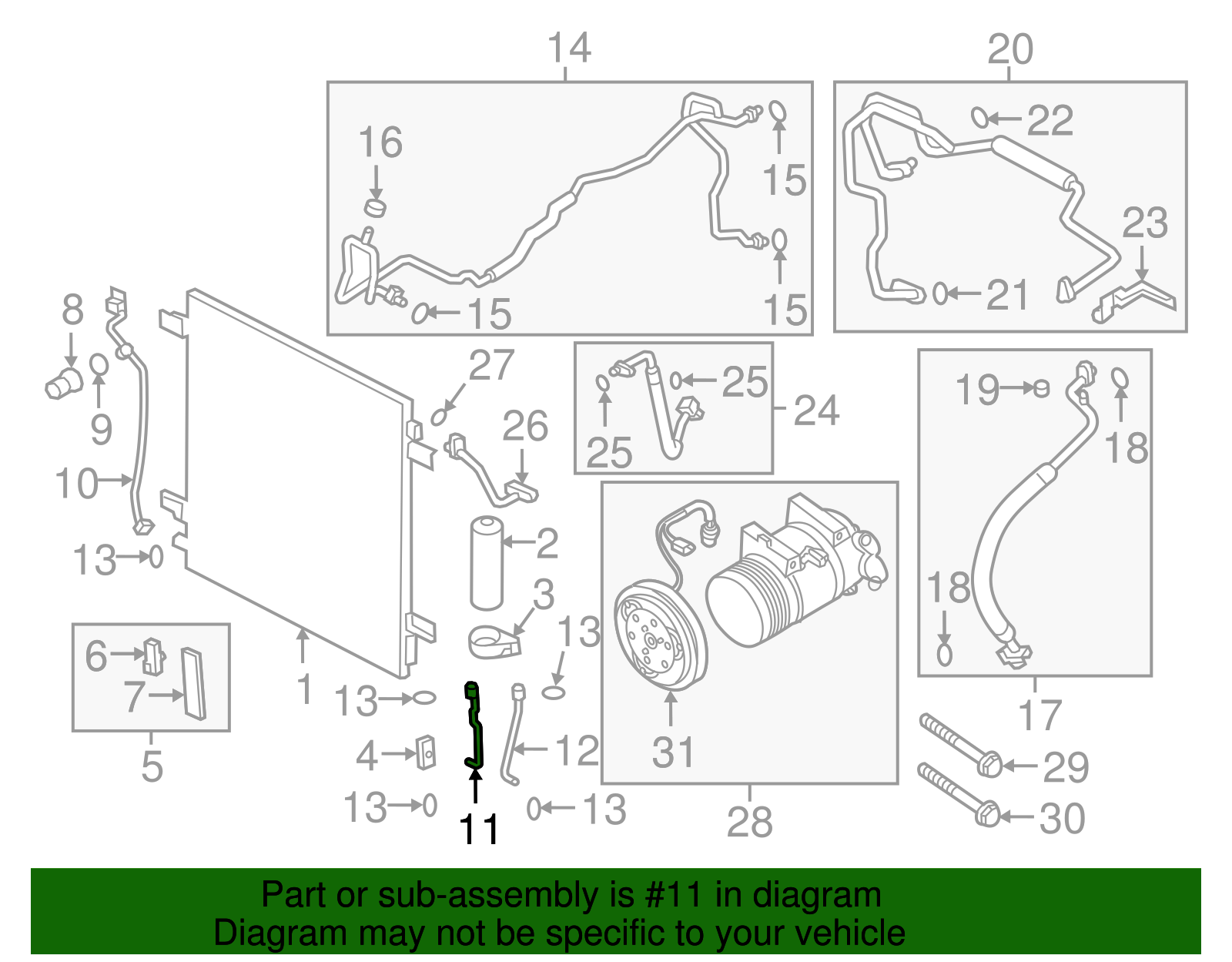 Liquid Line - Nissan (92446-1LA0C)