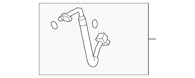 A/C Refrigerant Discharge Hose - Nissan (92490-1LA0A)