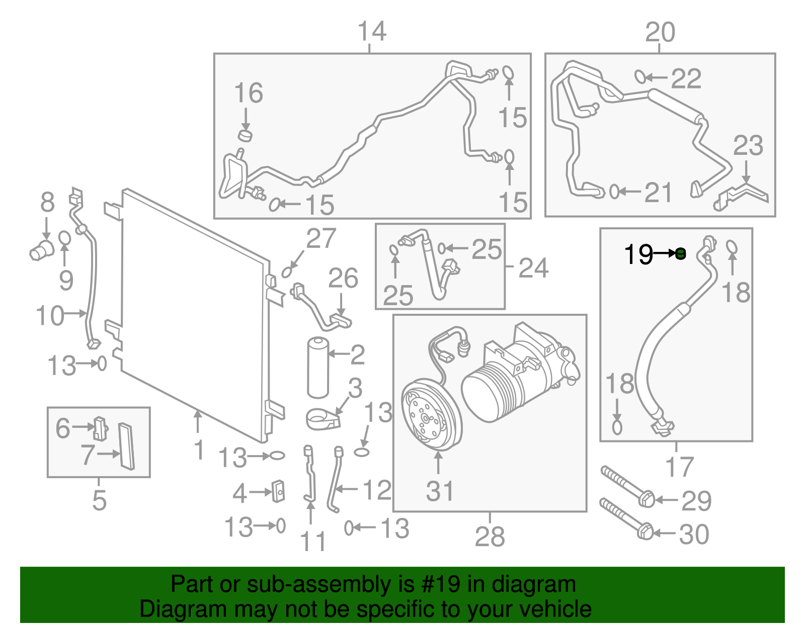 Front Suction Hose Cap - Nissan (92499-6AU0B)