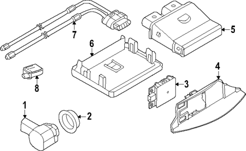 Electrical Components for 2025 Audi SQ6 e-tron #1