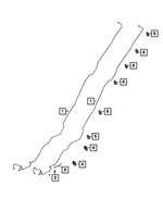 68203822AC - Brakes: Brake Tube, Right for Mopar Image