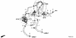 19422R1AA01 - Engine: HOSE, WARMER OUTLET (ATF) for Honda Image