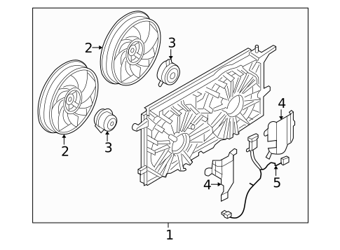 Cooling Fan for 2006 Saturn Relay #0