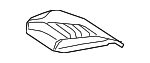 24791010023D16 - Body: Cushion Assembly for Mercedes-Benz Image
