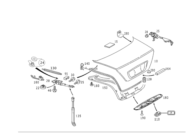 215821003564 - : Cover for Mercedes-Benz Image