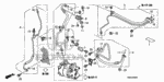 80361SNAA00 - Body/Air Conditioning: CLAMP, DISCHARGE HOSE for Honda Image