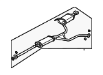 18030S3VA21 - : Muffler &amp; Pipe for Acura Image