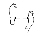 8674836 - Body: Instrument Panel Air Duct for Volvo Image