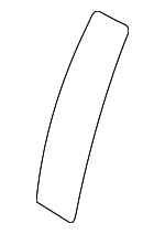 FL3Z18291A08AA - Body: Applique for Ford: F-150, F-250 Super Duty, F-350 Super Duty Image