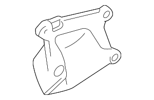 1231162070 - Engine: Engine Mount Bracket (Right, Front) for Toyota: 4Runner, Tacoma Image