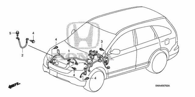 Wire Harness (1) for 2007 Honda CR-V #0