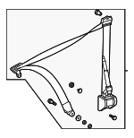 21086019857C15 - Electrical: Retractor Assembly for Mercedes-Benz Image