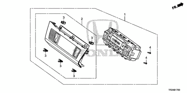 Auto Air Conditioner Control (1) for 2012 Honda Civic #0
