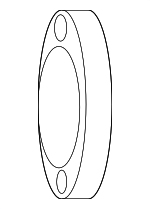 17451F0120 - Exhaust: Muffler &amp; Pipe Gasket for Lexus: NX350, RX350, RX500h, TX350, TX500h, TX550h+ Image