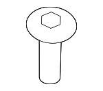 24439320 - Body: Child Seat Bracket Bolt for Saturn: Astra Image