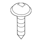 1249305167E - Body: Lower Grille Screw for Genesis: Electrified G80, Electrified GV70, G70, G80, G90, GV60, GV70, GV80, GV80 Coupe | Hyundai: Accent, Azera, Elantra, Elantra GT, Elantra N, Equus, Genesis, Ioniq, Ioniq 5, Ioniq 6, Kona, Kona Electric, Kona N, Palisade, Santa Cruz, Santa Fe, Santa Fe Sport, Santa Fe XL, Sonata, Tucson, Veloster, Veloster N, Venue Image