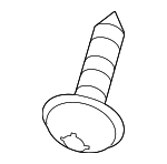 2013-2021 Hyundai Rocker Molding Screw