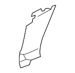 86543K9000 - : Duct for Hyundai: Veloster N Image