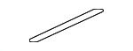 7656A104 - Body: Scuff Plate for Mitsubishi Image