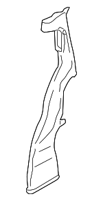 4E0819723C - Body: Side Duct for Audi Image