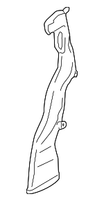 4E0819724C - Body: Side Duct for Audi Image