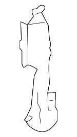 4E0819812C - Body: Outlet Duct for Audi Image