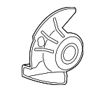 BRDS2 - Brakes: Motorcraftâ„¢ Brake Dust Shield for Ford: F-250 Super Duty, F-350 Super Duty Image