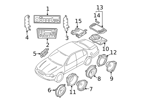 Sound System for 2001 Nissan Maxima #0