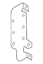 280393Y100 - : AM/FM CD Cassette Mount Bracket for Nissan: Maxima Image