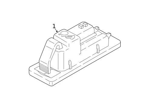 License Lamps for 2020 INFINITI Q60 #0