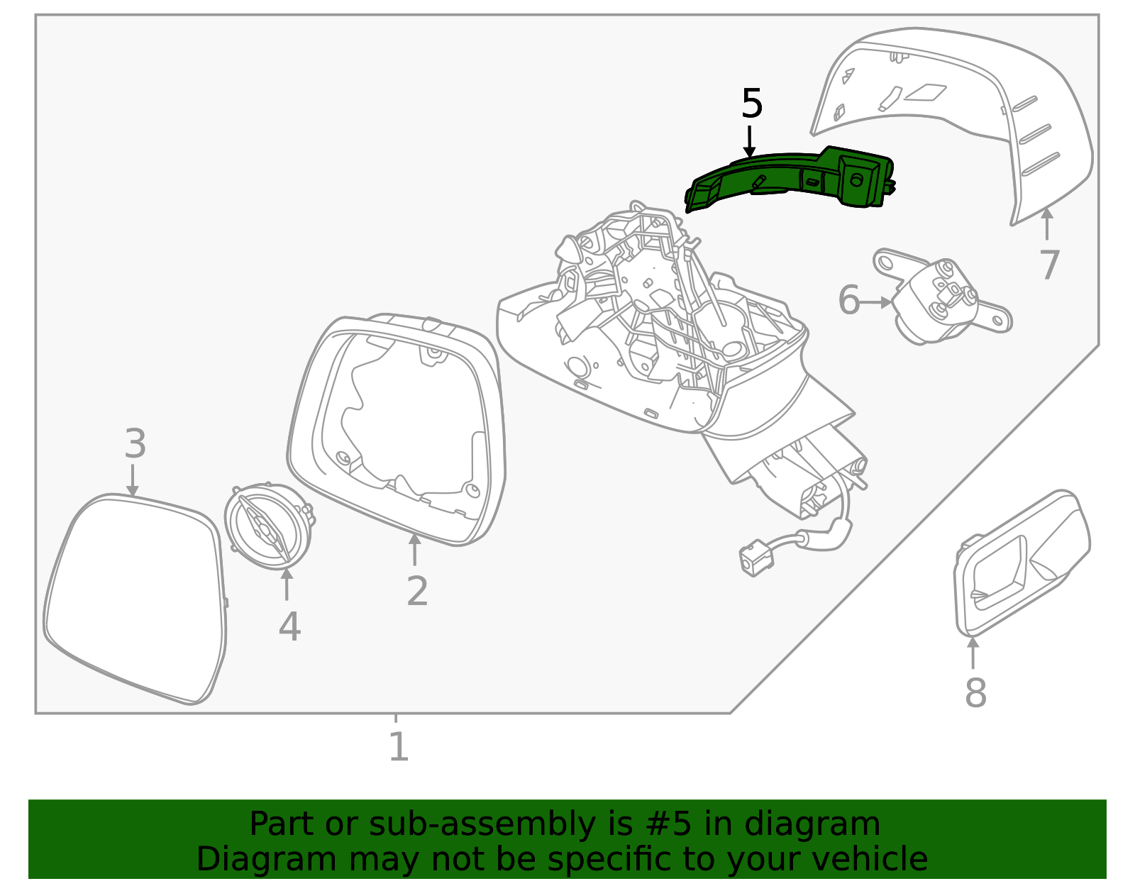 87624-R0000 - Signal Lamp 2022-2025 Kia Carnival | Kia.Parts Store