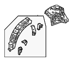 607503BH305ZZ - : Apron Assembly for Acura Image