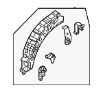 46843BHA00ZZ - : Upper Rail for Acura Image