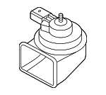 2Q0951223B - Electrical: High Note Horn for Volkswagen Image